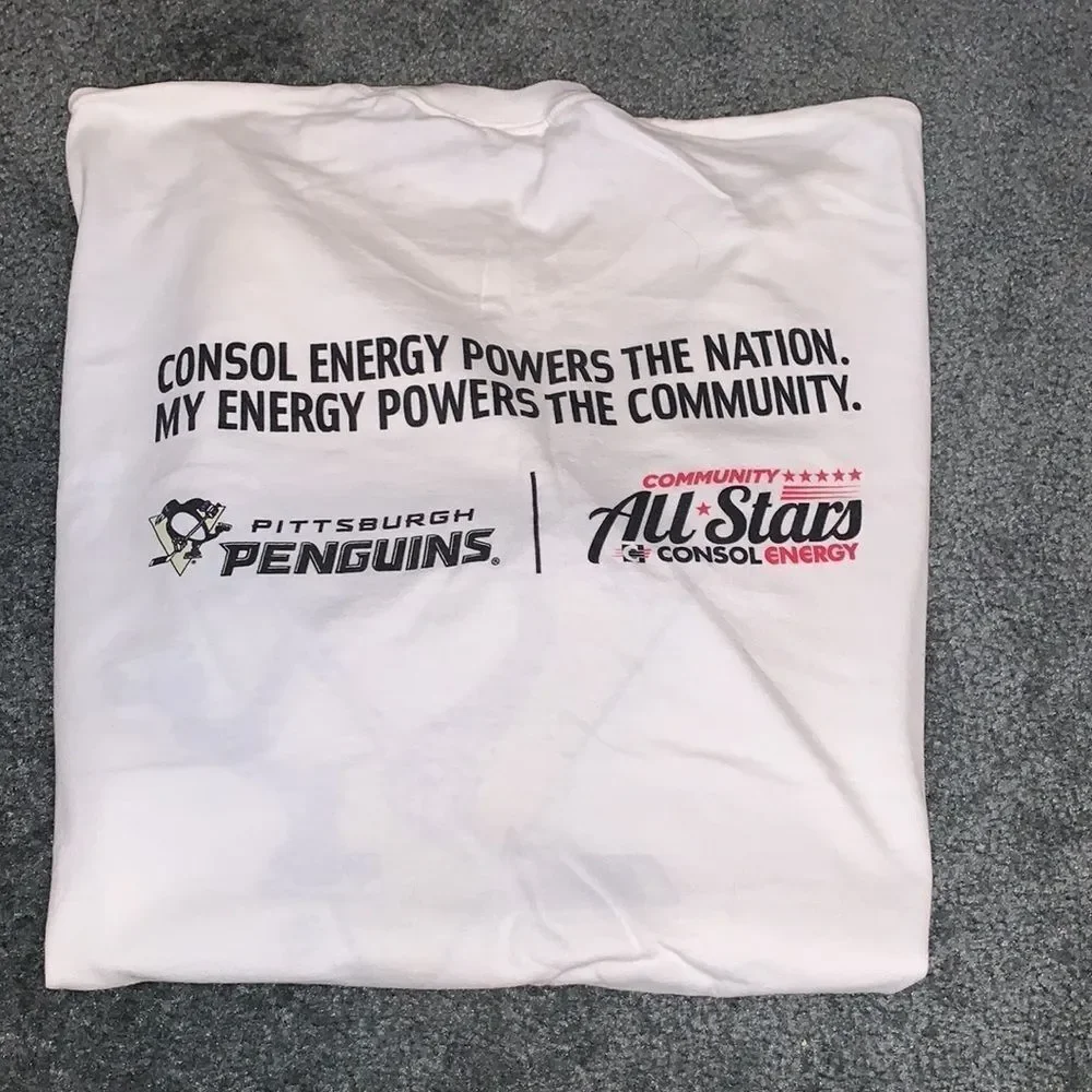 Bundle 2XL Consol Energy Pitts Penguins T shirts